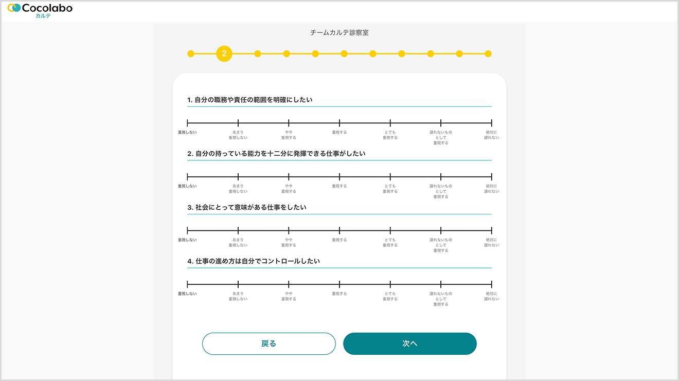 メンバーの価値観を深堀りする対話ワークが、理解をさらに深めます。